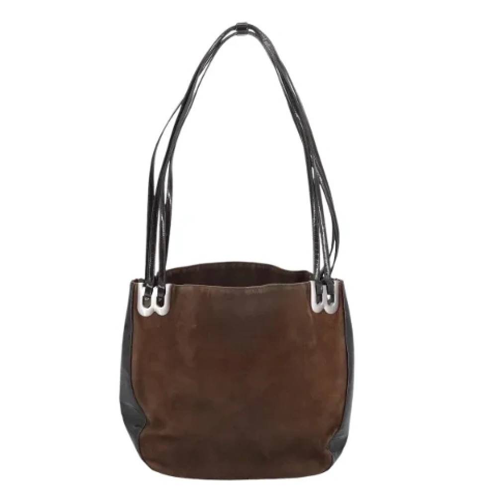 Bally Pre-owned - Pre-owned Mocka handvskor Vintage - Dam - ONE Size - Mocka