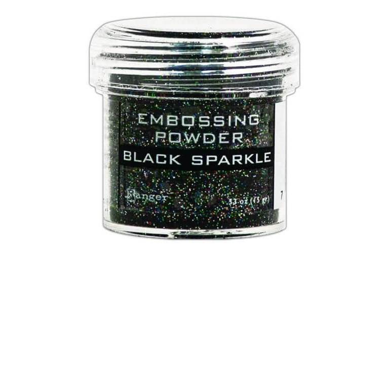 Ranger Embossingpulver - Black Sparkle