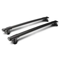 Yakima ThruBar Svart - Komplett takräcke för Integrerad reling - Volvo - Xc90