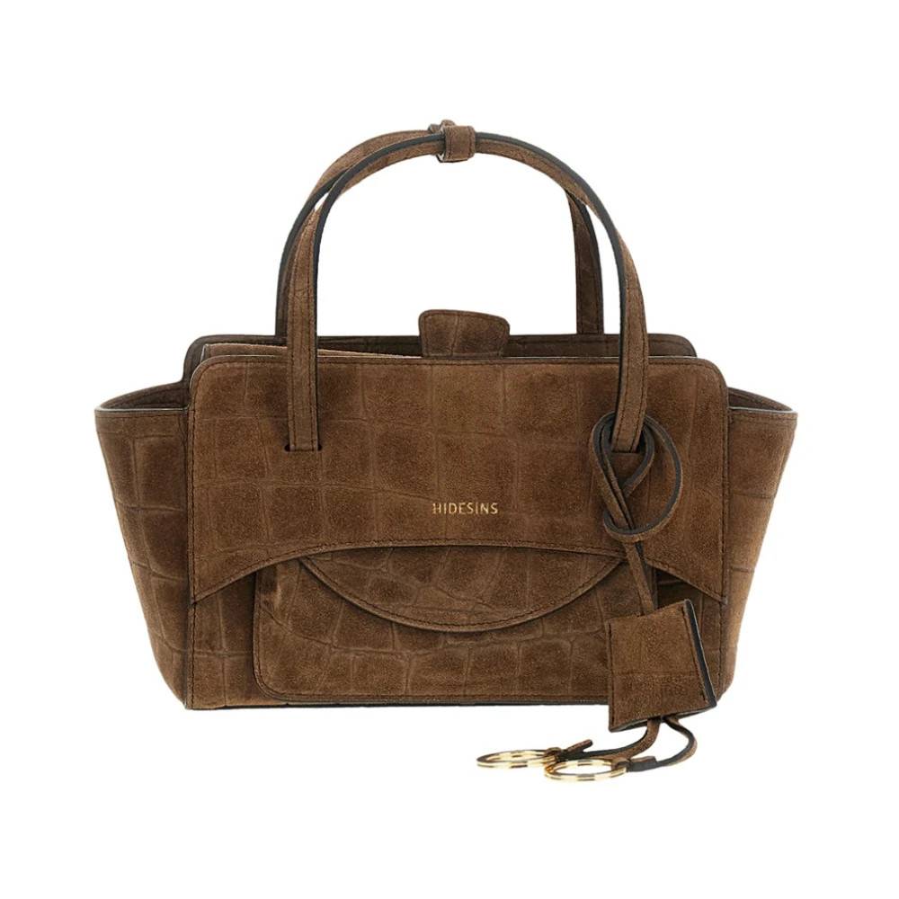 Hidesins Flap S Skuldertaske - Tasker - Dame - Brun - ONE SIZE - Uld