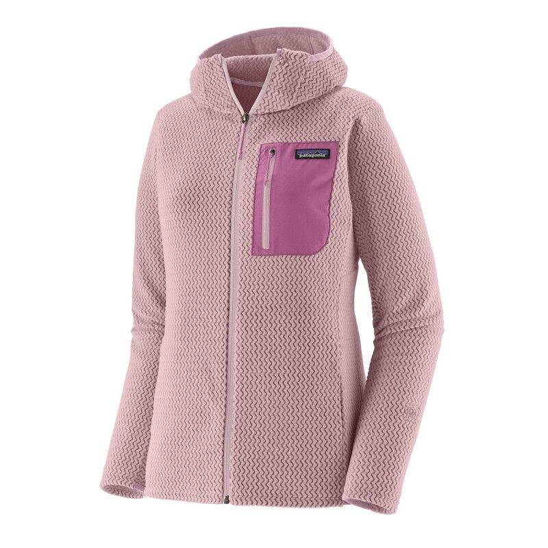 Patagonia Women's R1 Air Full-Zip Hoody - Fleecetröjor - Dam Quiet Violet XS