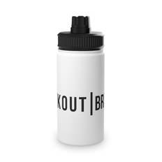 Workout Brands WOB Stainless Steel Sport Water Bottle White / 12oz vattenflaska