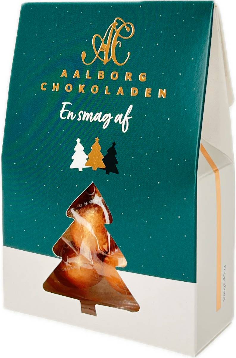 Aalborg Chokoladen Juledragée Salt Lakrids med chokolade 45g
