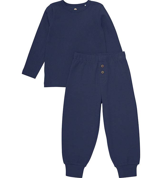 En Fant Nattøj - Sæt - Indigo Blue - En Fant - 10 år (140) - Nattøj 2-delt