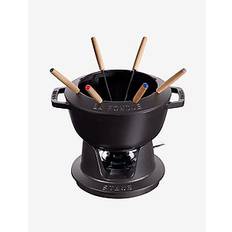 STAUB Fondue set - Stekpannor & Kokkärl - BLACK / black