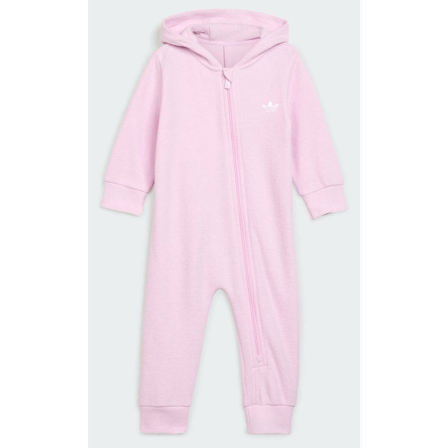 adidas Originals Ribbstickad Body Med Huva I Vinteranpassat Material (80 cm)