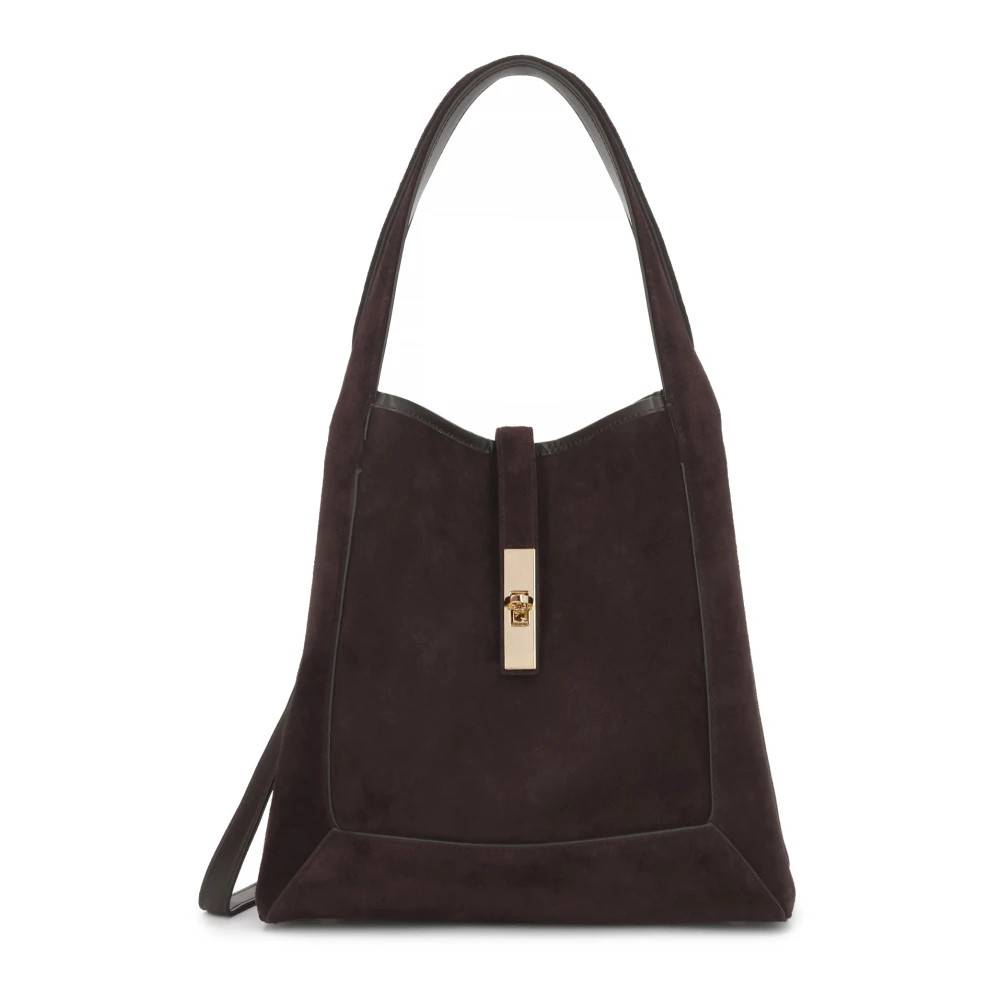 Kazar Elegant Ruskindstaske - Tasker - Dame - Brun - ONE SIZE - Uld