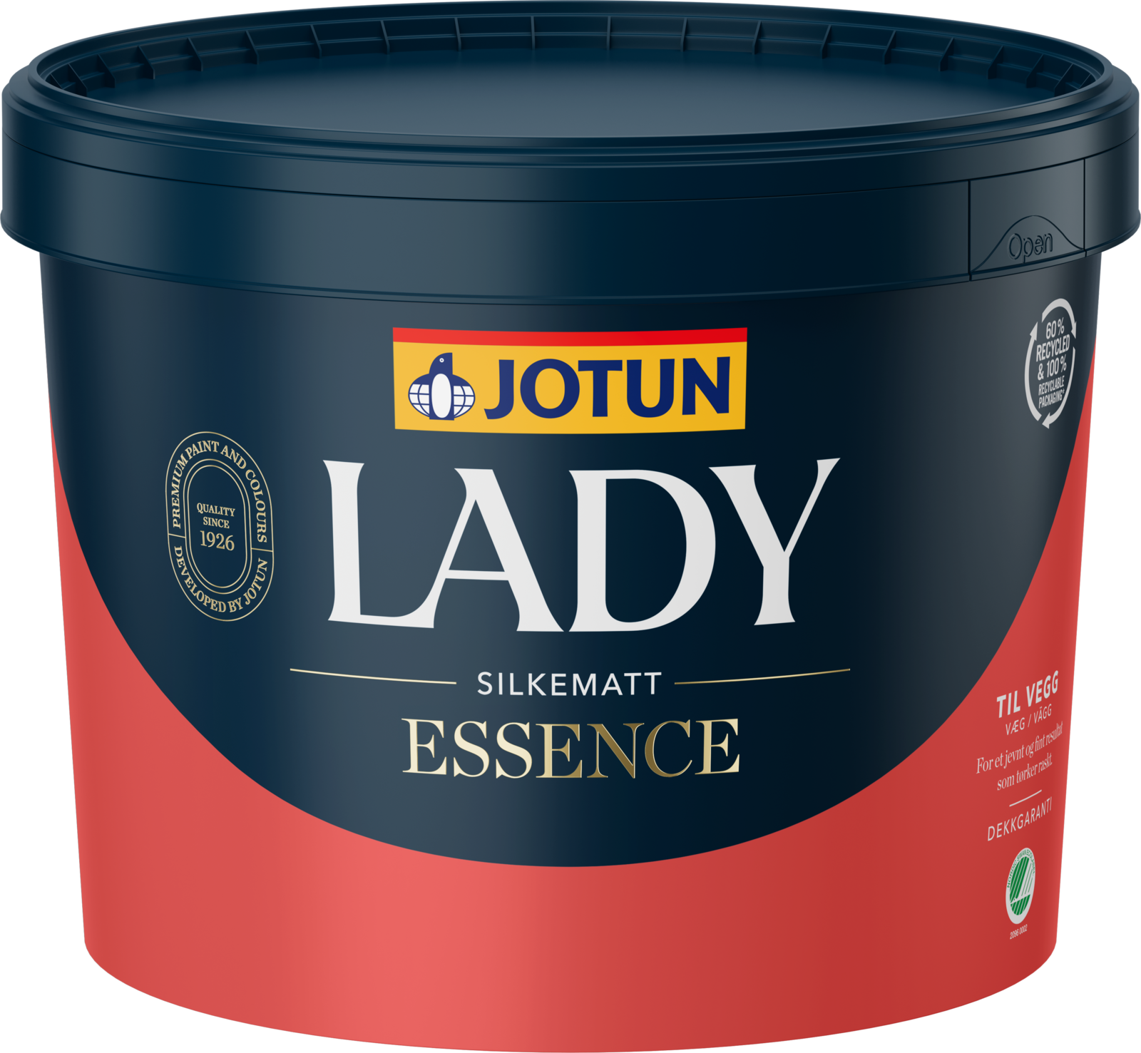 Jotun LADY essence silkemat glans 7 Farve 0486 Silke 3 L