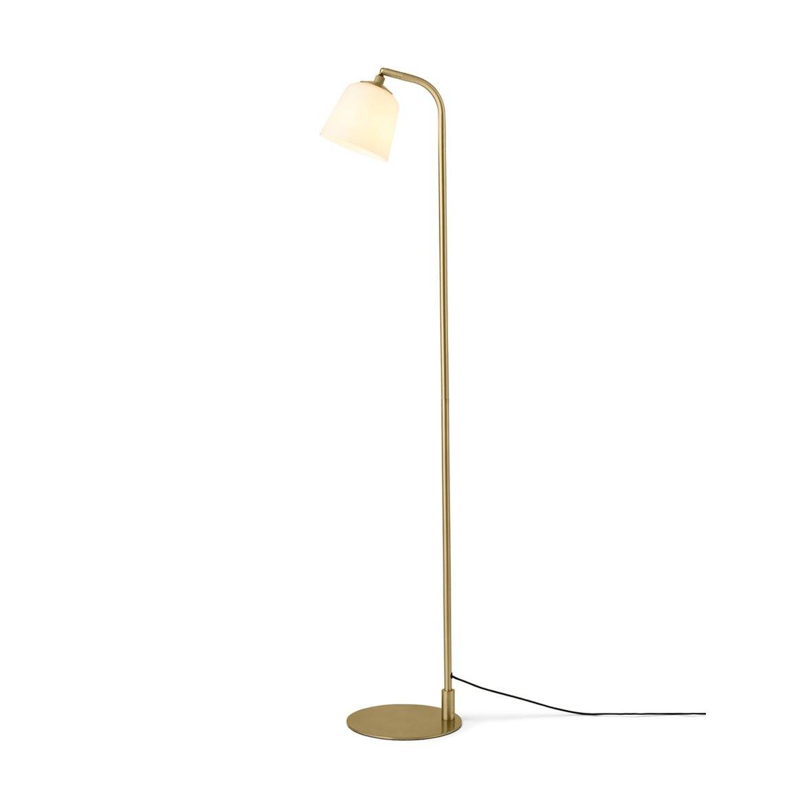 Halo Design Room 49 golvlampa Opal/mässing Ø15