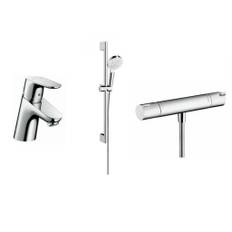 Hansgrohe 3-i-1 Basis armaturpakke