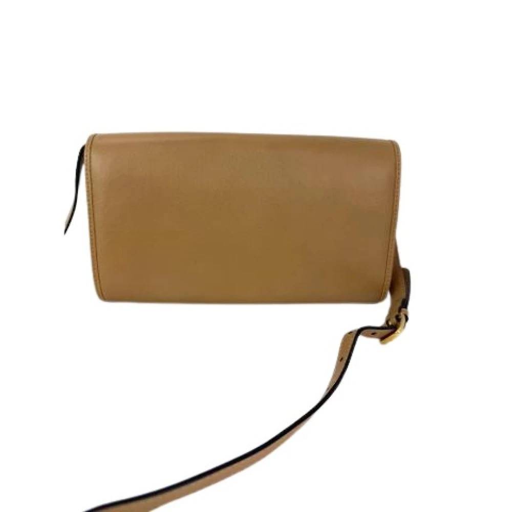 Gucci Vintage Pre-owned Canvas Cross Body Taske - Vintage - Dame - Brun - ONE SIZE -
