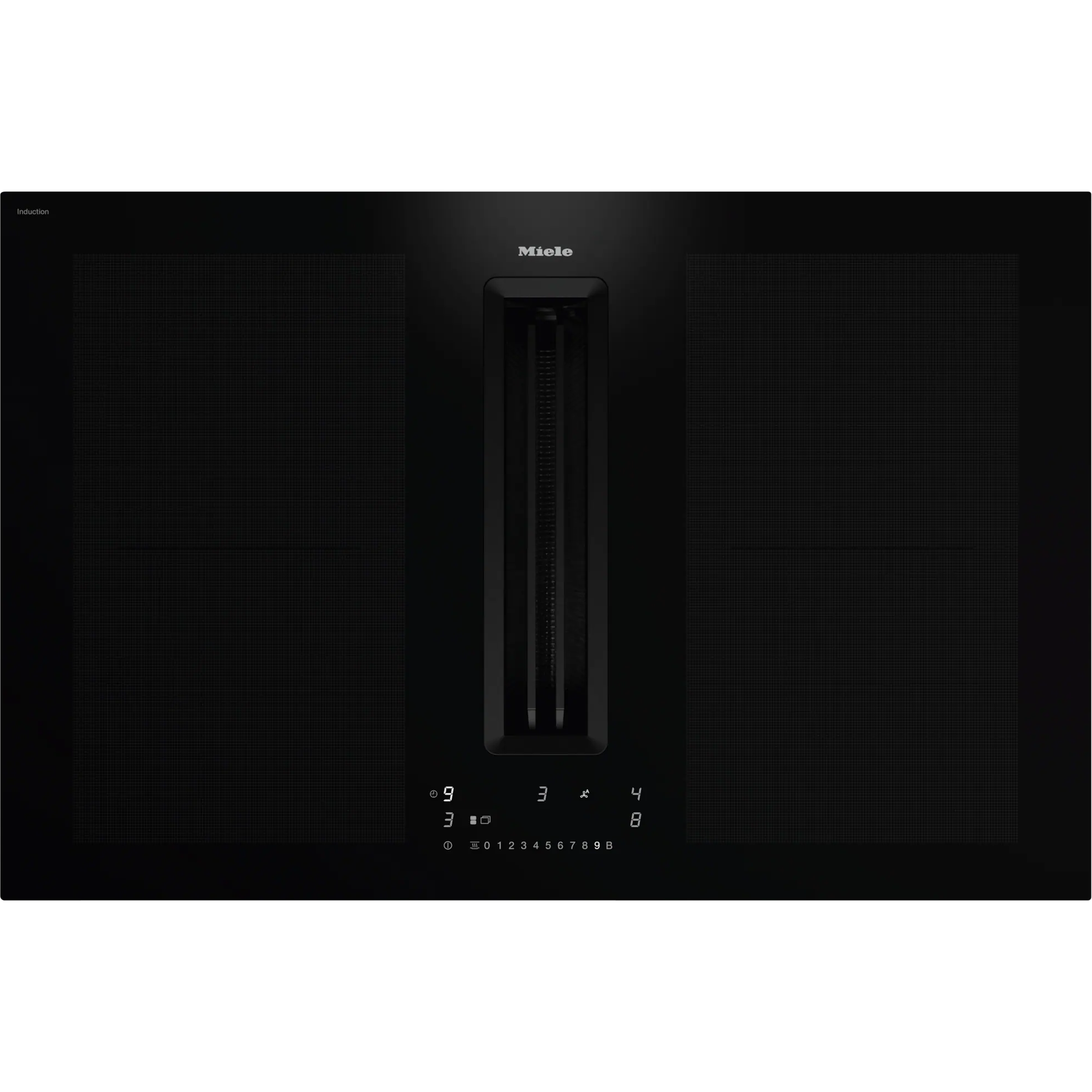 Miele KMDA 7676-1 FL kogeplade med indbygget emhætte.