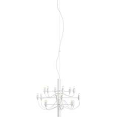 Flos - 2097/18 Sarfatti Ljuskrona Led - Mattvit