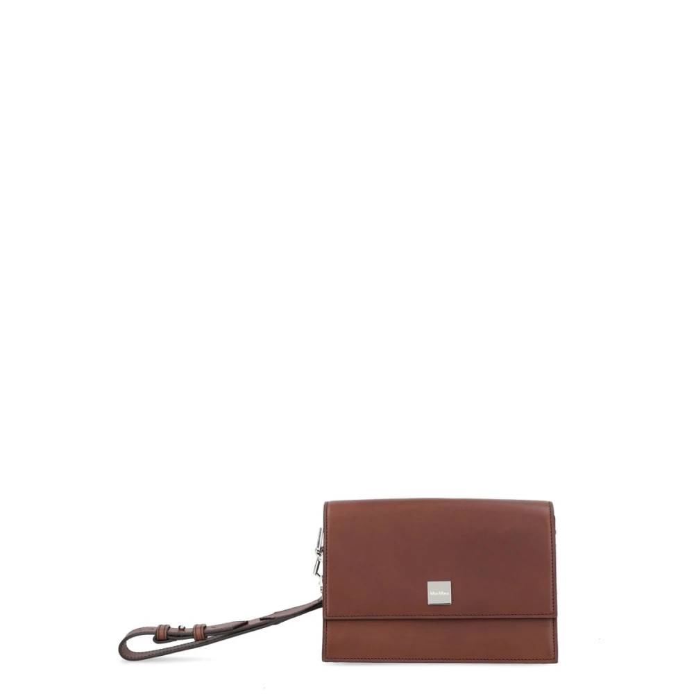 Max Mara Biancaroughs Small Crossbody Bag - Accessories - Dame - Brun - ONE SIZE - Uld