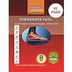 THERMO Company/41 par fotvärmare, vadderingar/förbättrad kvalitet/termopad sport, fritid, arbete/tåvärmare, vadderingar/upp till 8 timmar, värme/värmekuddar, fötter, självhäftande
