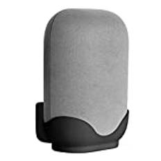 Högtalare väggmonteringsstativ fast hållare skrivbordsstativ kompatibel med Google Nest Audio Smart Speaker (svart)