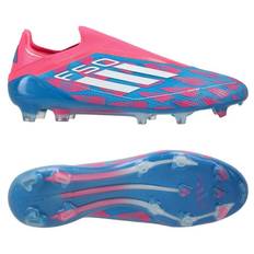 adidas F50 Elite Laceless FG Reemergence - Blå/Vit/Rosa - Gräs (FG) - ['Blå'] (40⅔)