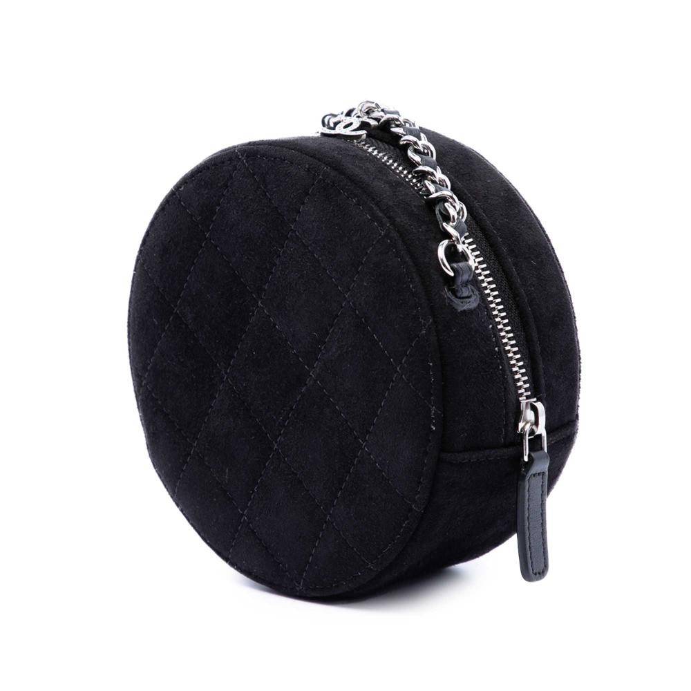 Chanel Vintage Crossbody Bag Stl.  - Black (L 12cm x W 12cm x D 5.50cm)