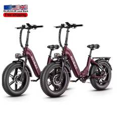 750W BaFang Motor 48V 20AH Step-Thru Electric Bike for Adults ,35-90miles Full Suspension Ebike 2025