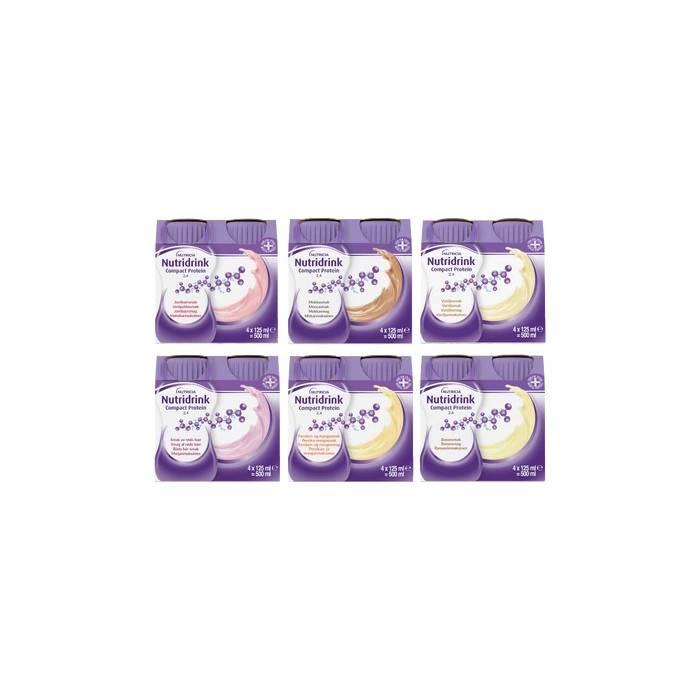 Nutridrink Compact Protein Mix - 6 x 4 x 125 ml