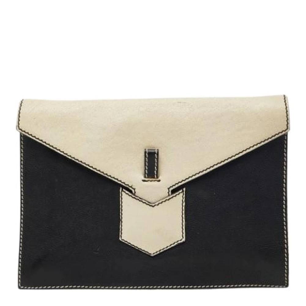 Saint Laurent Vintage - Pre-owned Vintage Clutch Vintage - Dam - ONE Size - Läder