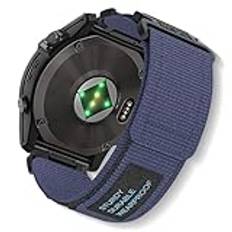 SumRioo QuickFit 26 mm armband för Garmin Fenix 7X Pro Solar/Fenix 7X Pro/Fenix 7X/Fenix 6X Solar/Fenix 6X Pro/Fenix 6X/5X, nylon ersättningsklockarmband för Garmin Instinct 2X/Instinct 2X Solar –