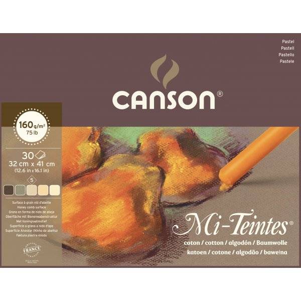 Canson Mi-Teintes Pastellpapper Terre 160g - 32x41 cm