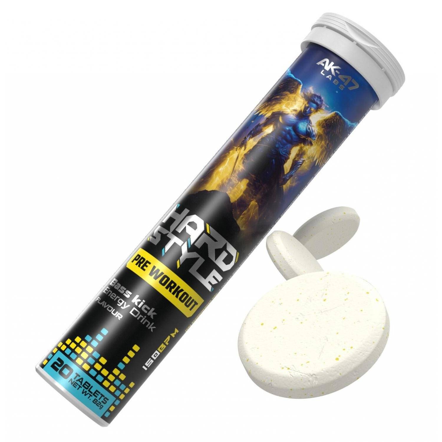 AK47 Hardstyle Energidrik Preworkout (20 tabs)