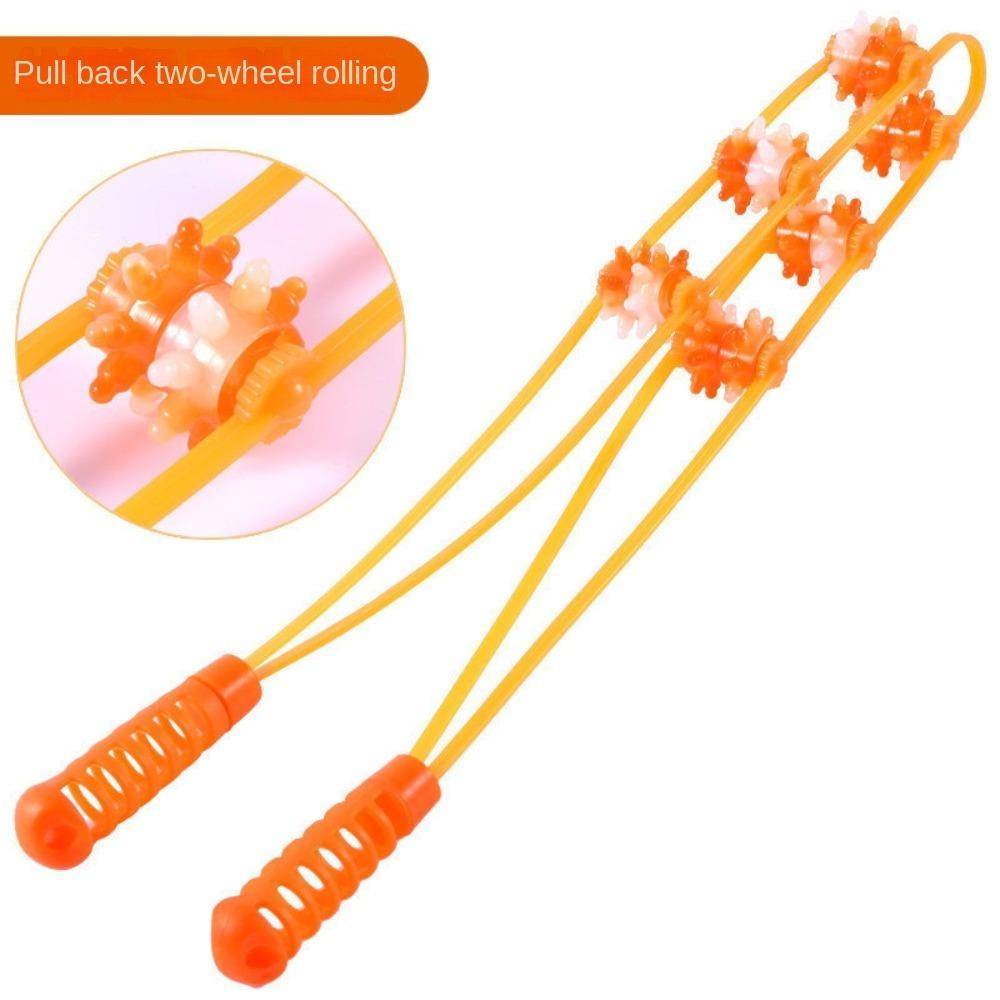 Hand-held Back Massager Massage Roller Tool Shoulder Neck Muscle Massager Pull-Back Roller Multi-Function