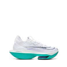 Nike - Air Zoom Alphafly Next% 2 sneakers - unisex - gummi/Tyg/mesh - 7.5 - Vit