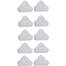 Pmandgk 10-pack ättning ångmopp mikrofiberduk för H2O mopp X5 triangulär drag