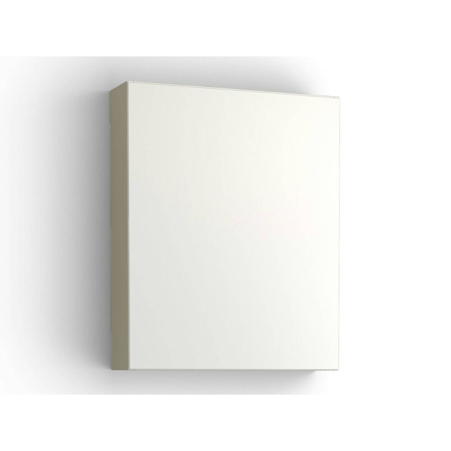 Spegelskåp Vedum Viken Färg: Beige, Höjd: 737 mm, Bredd: 600 mm, Lucka Med Eluttag Hängning: Höger