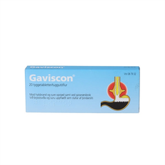 Gaviscon Tyggetabletter- Fri fragt over 249