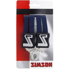 Luggage carrier strap Trio Simson with 3 straps - marine