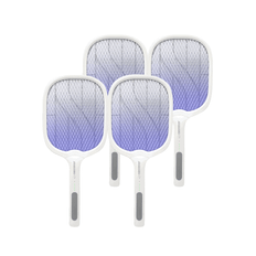 Elektrisk flugsmällare | 4 st. | Uppladdningsbar | UV insektslampa | 3500V