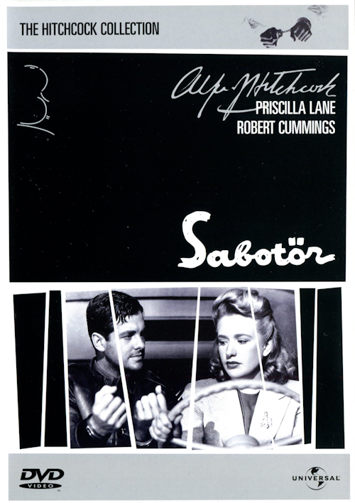 DVD - Sabotör (Alfred Hitchcock) (1942) (Beg)