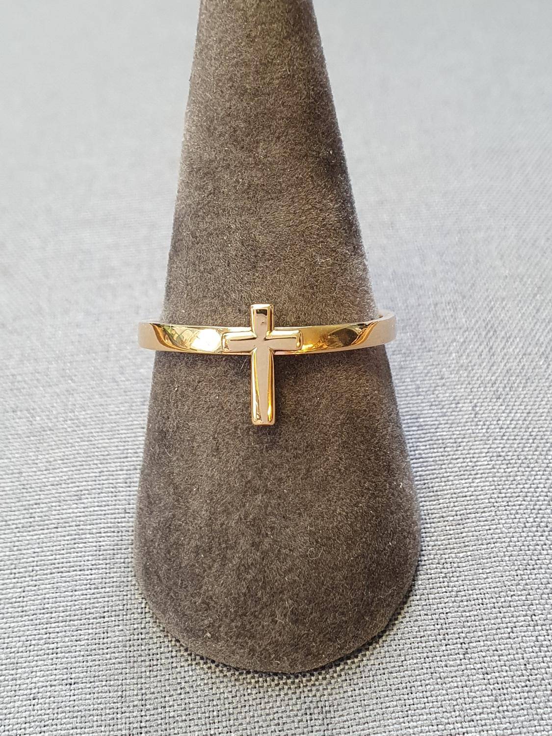 Ring med kors 18K 180825-