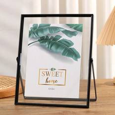 Svart Metallfotoram Med Akryl Transparent Ansikte , Modern minimalistisk Stil Ornament Dekorativ ram (4 tum,6 tum,7 tum,8 tum,10 tum)