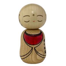 Usaburo Kokeshi Made in Japan Kokeshi Happy Jizo (Height 12cm) 24-188