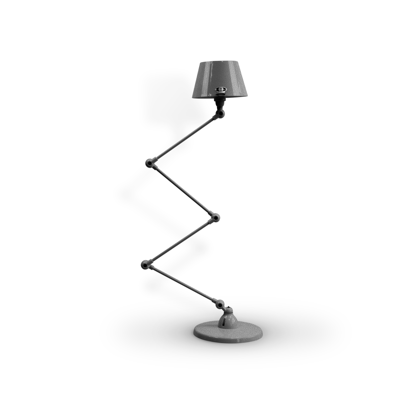 Aicler AID433 gulvlampe fra Jieldé - Black Hammered / Blank