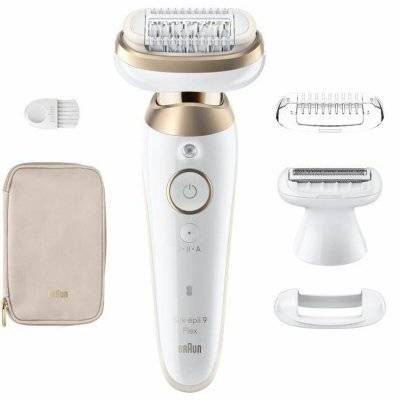 Braun Hårborttagning Elektrisk Epilator Flex 9-041 3D Vit