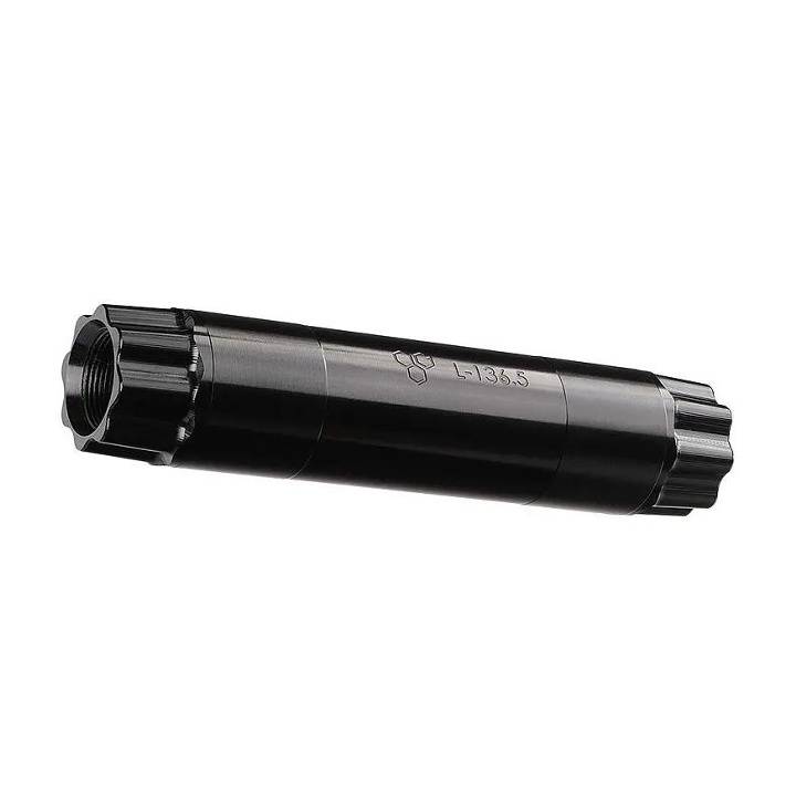 Garbaruk Axel till Vevparti DUB Black - Längd 136mm -