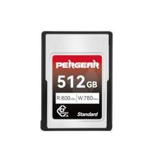 Pergear 512GB CFexpress Typ A-Speicherkarte, bis zu 800 MB/s Lesegeschwindigkeit und 780 MB/s Schreibgeschwindigkeit für 4K 120P, 8K 30P-Aufnahme(Standardserie), kompatibel für Sony Alpha & FX-Kameras
