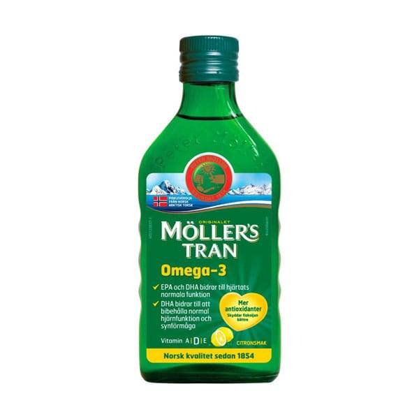 Möllers Tran Omega-3 Citron