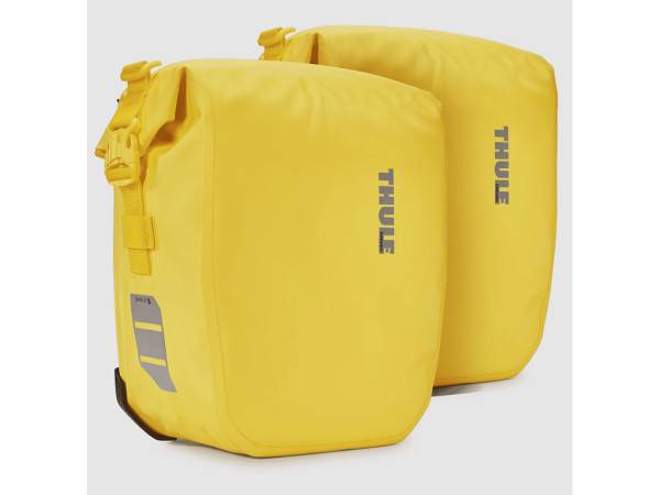 Thule Shield Pannier cykelväskor 2x13L gul