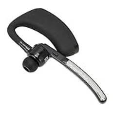 Bluetooth-öronsnäcka, trådlöst handsfree headset med mikrofon, brusreducerande headset med ett öron, bluetooth-headset för körning för telefon, företag, kontor, mobiltelefon