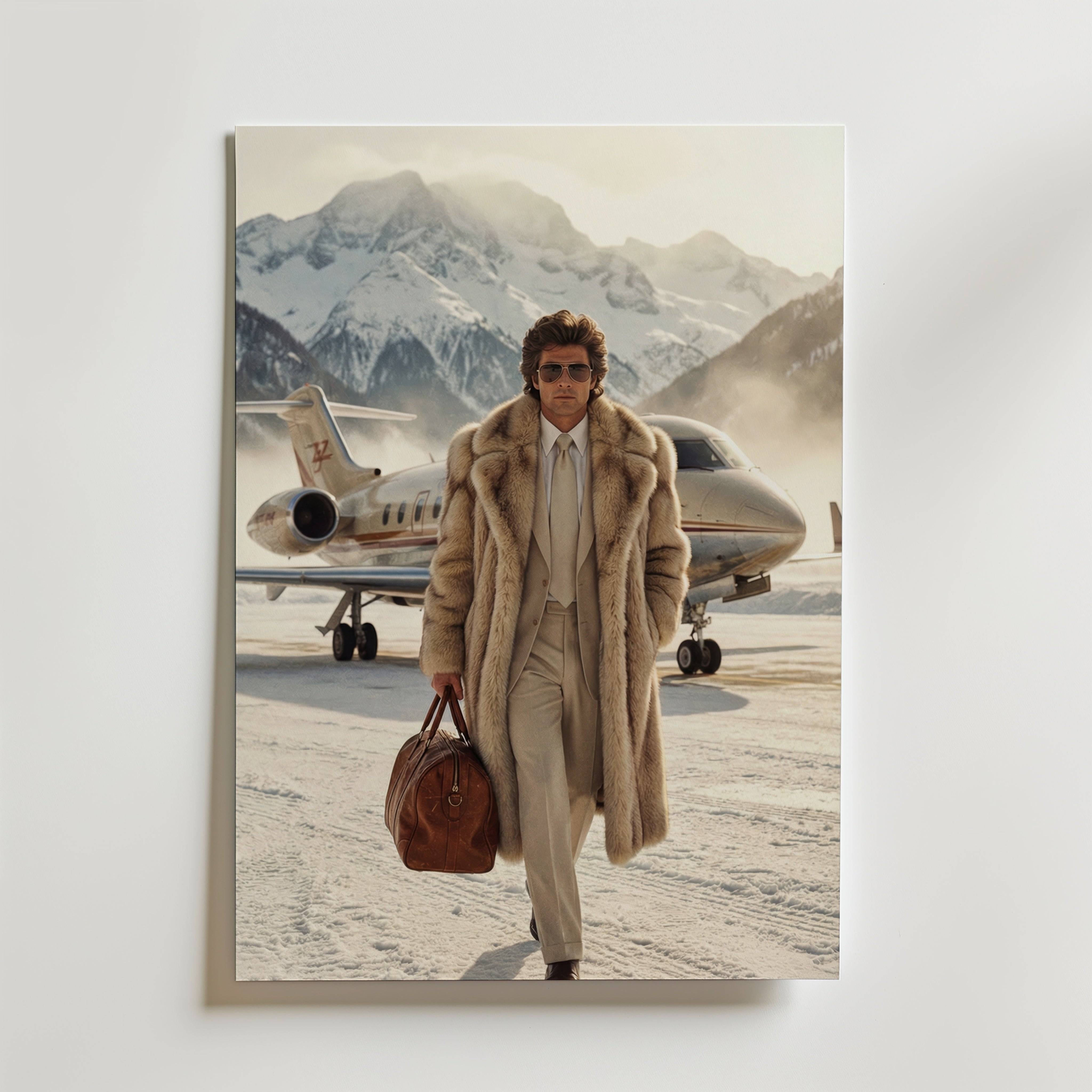 Jet Set Alpine Legacy Poster - Fine Art Poster 70x100 cm Utan passepartout