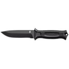 Gerber Strongarm Kniv Plain edge Svart - Zytel fodral