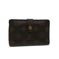 Louis Vuitton Vintage, Pre-owned, Dam, Brun, ONE Size, Förhandsägd Brun Canvas Louis Vuitton Plånbok