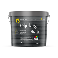 Oljefärg Halvmatt Midun